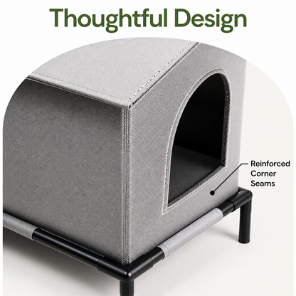 Ortekor Weather-Resistant Oxford Cloth Pet House (3 Sizes)