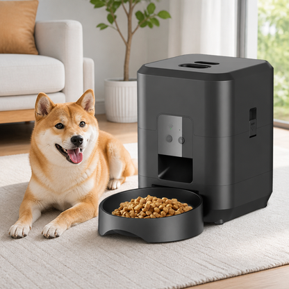 Ortekor Wi-Fi Smart & Dual Power Automatic Pet Feeder