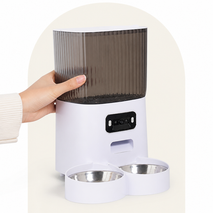 Ortekor WiFi & Camera Automatic Pet Feeder (1.32 gallons Hopper)