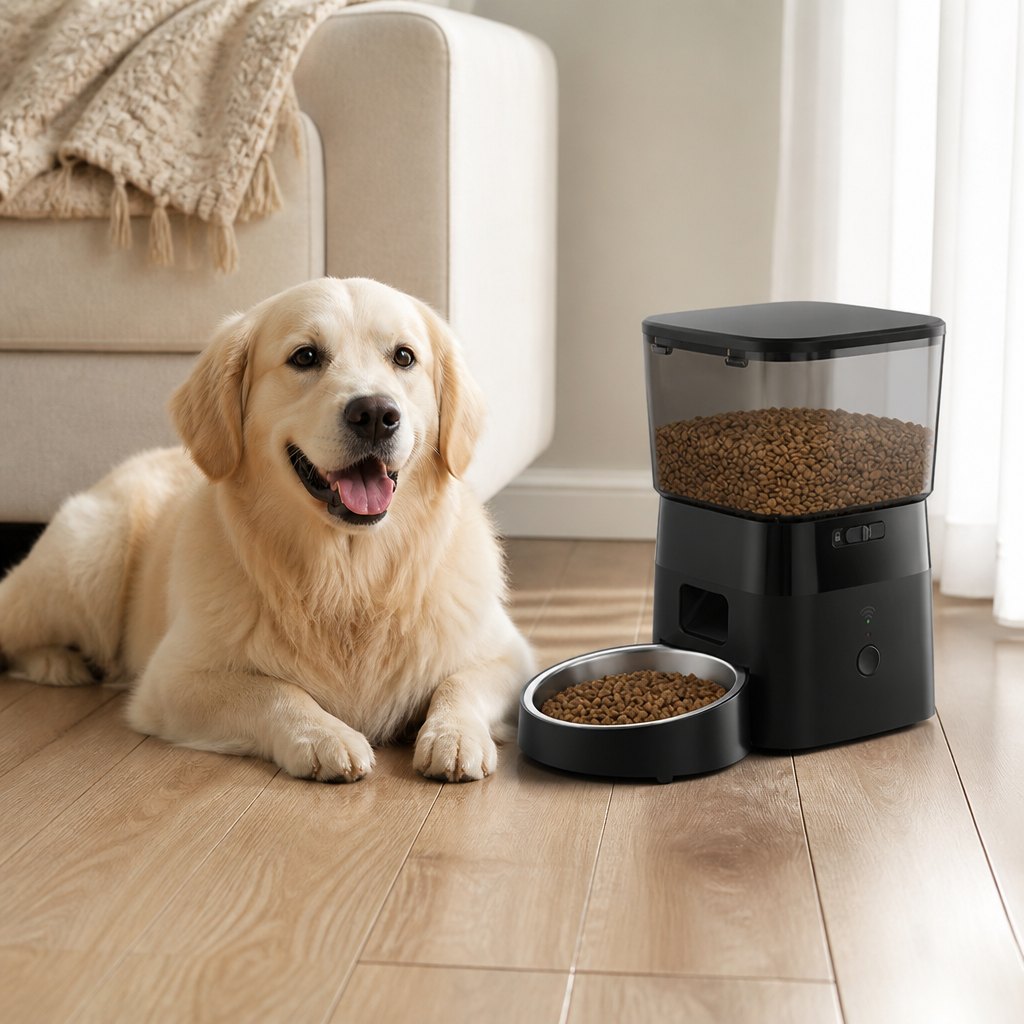 Ortekor WiFi Remote & Portion Control Automatic Dog Feeder