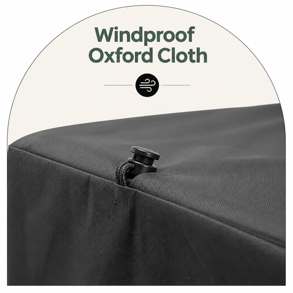 Ortekor Windproof Oxford & Mesh Windows Crate Cover (Fits 36-Inch Crates)