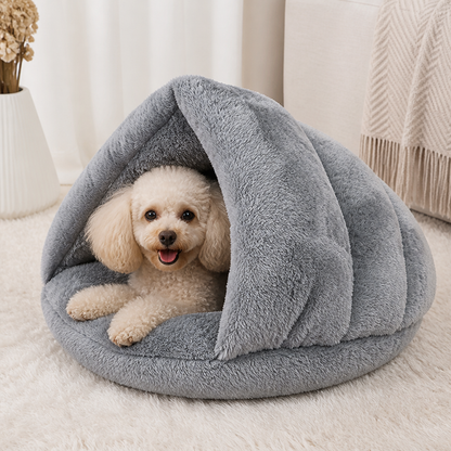 Ortekor Winter Warm Plush & Washable Cat & Small Dog Bed