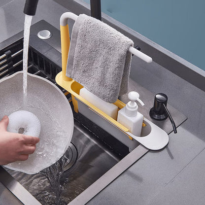 Tresco Under Sink Organizer - Telescopic, Rustproof Kitchen Sink Caddy