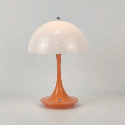 Rechargeable Cordless LED Table Lamp with Dimmer – Portable Metal Desk Light for Bedroom, Office & Patio – 10-Hour Battery Life