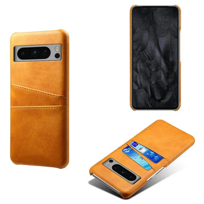 Phone Wallet Case with Two Card Slots for Google Pixel – Leather-Look Protective Cover with Raised Edges & Precise Cutouts