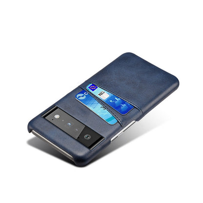 Phone Wallet Case with Two Card Slots for Google Pixel – Leather-Look Protective Cover with Raised Edges & Precise Cutouts