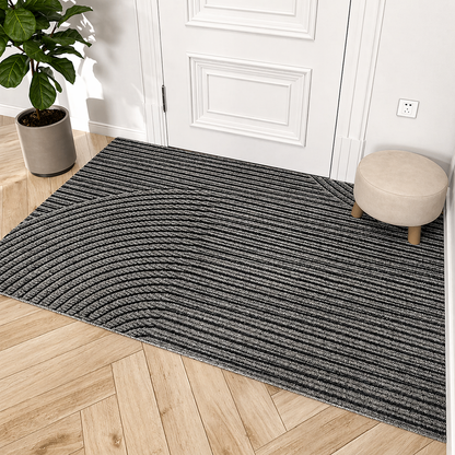 Anti-Slip Entry Mat for Indoors & Outdoors – Moisture-Trapping Textured Doormat for Entryway, Patio, Mudroom & Hallway – Weather-Resistant