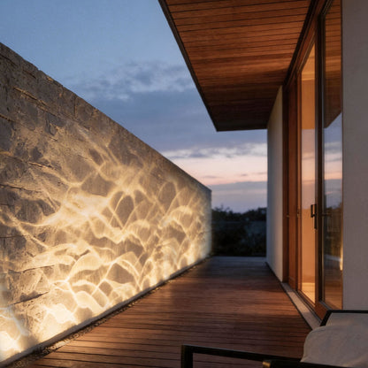 Dynamic LED Outdoor Spotlight with Water Ripple Effect – Landscape Light, Waterproof