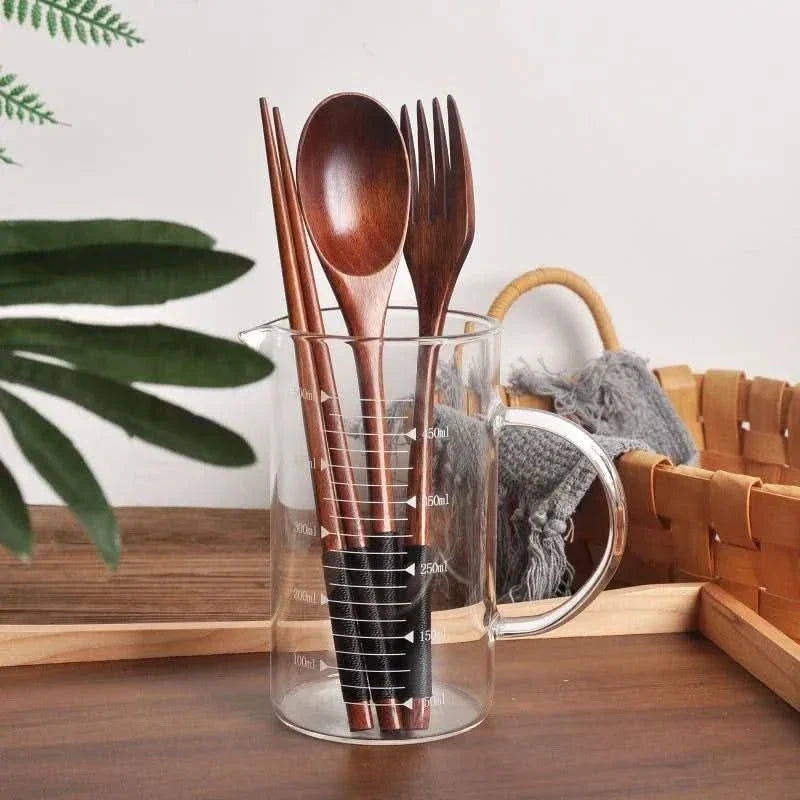 MEALFLOW – Portable Spoon Fork Chopsticks Set for Convenient Dining