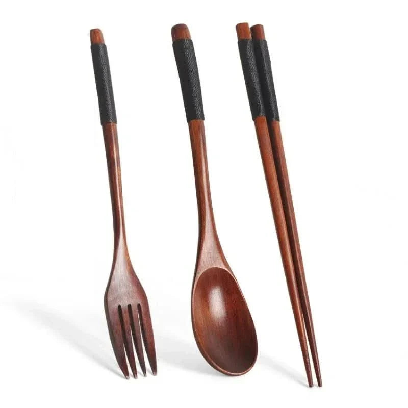 MEALFLOW – Portable Spoon Fork Chopsticks Set for Convenient Dining