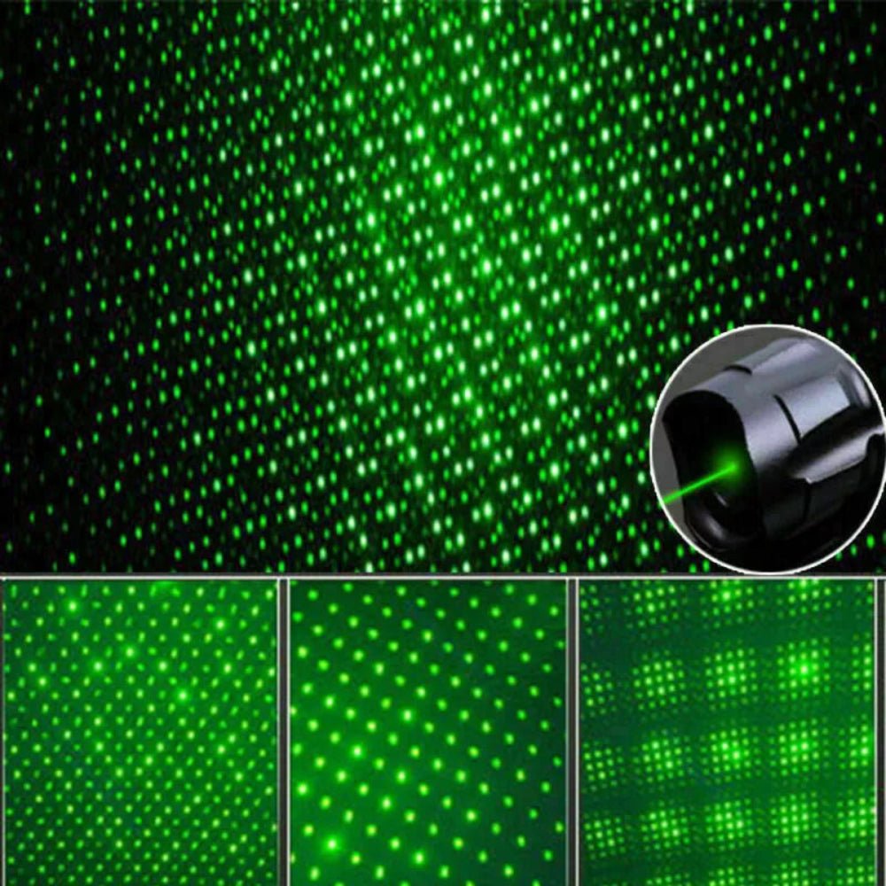 Eco-Friendly | Green Laser Pointer with 532nm Beam & USB Rechargeable Battery | Perfect for Presentations and Stargazing