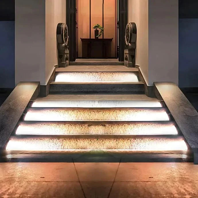 STAIRGLOW – Solar Stair Lights for Outdoor Safety & Style