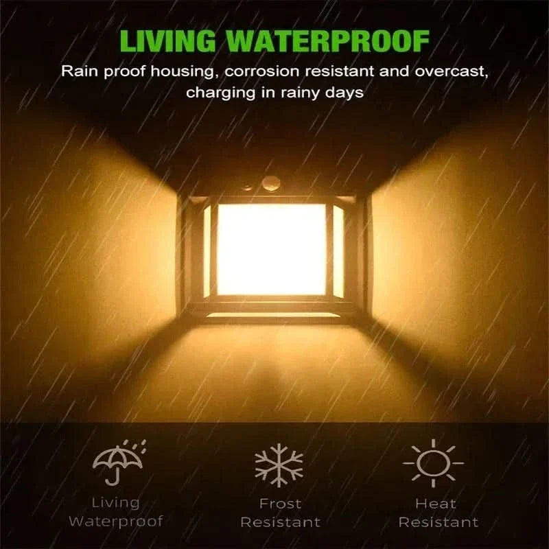 YARDLUXE – Waterproof Outdoor Wall Lamp for Garden Decor