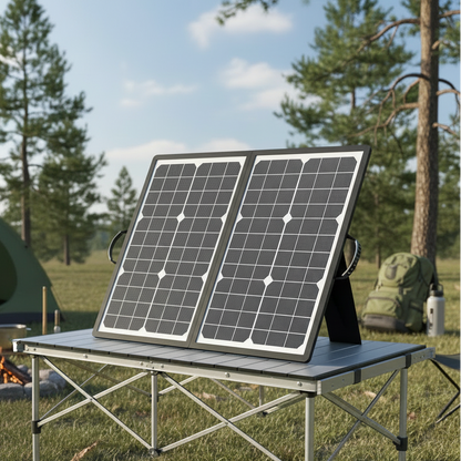 Monocrystalline Solar Panel Kit 1000W, Portable Solar Panel for Camping, Foldable Solar Panel for RV and Boat