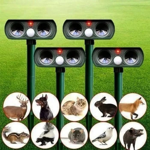 ULTRABAN – Ultrasonic Solar Pest Repeller Outdoor Protection