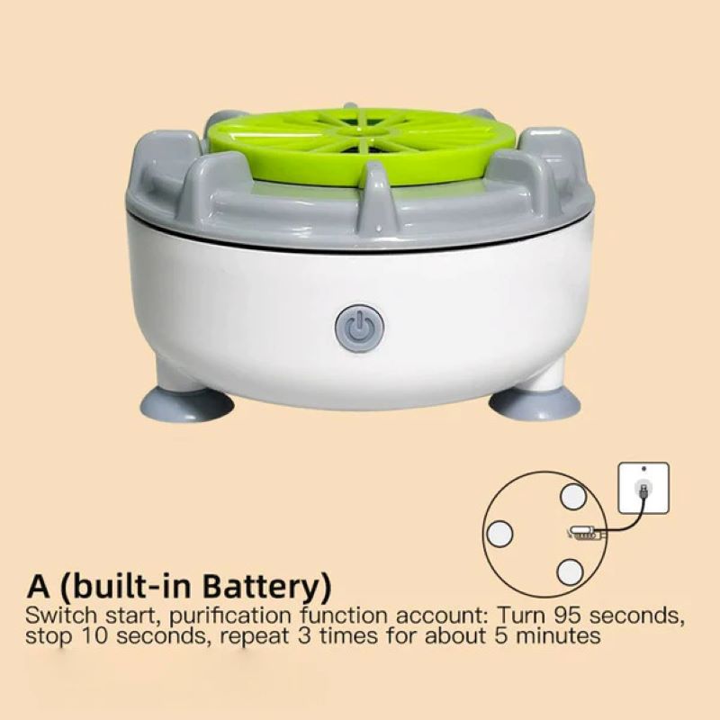 EcoWash | Portable Fruit & Vegetable Washing Machine with Vortex Cleaning Technology | Safe and Hygienic for Healthy Eating