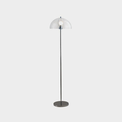 Standing Light with Dual-Layer Acrylic Diffuser 61 Inches Tall for Bedroom Office Chrome Metal Base Ambient Task Lighting Dimmable Compatibl