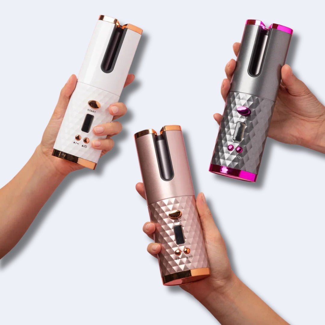Cordless Hair Curlers for Women, Automatic Hair Curler with 6 Heat Settings, Automatic Curling Iron, Hair Styling Tool