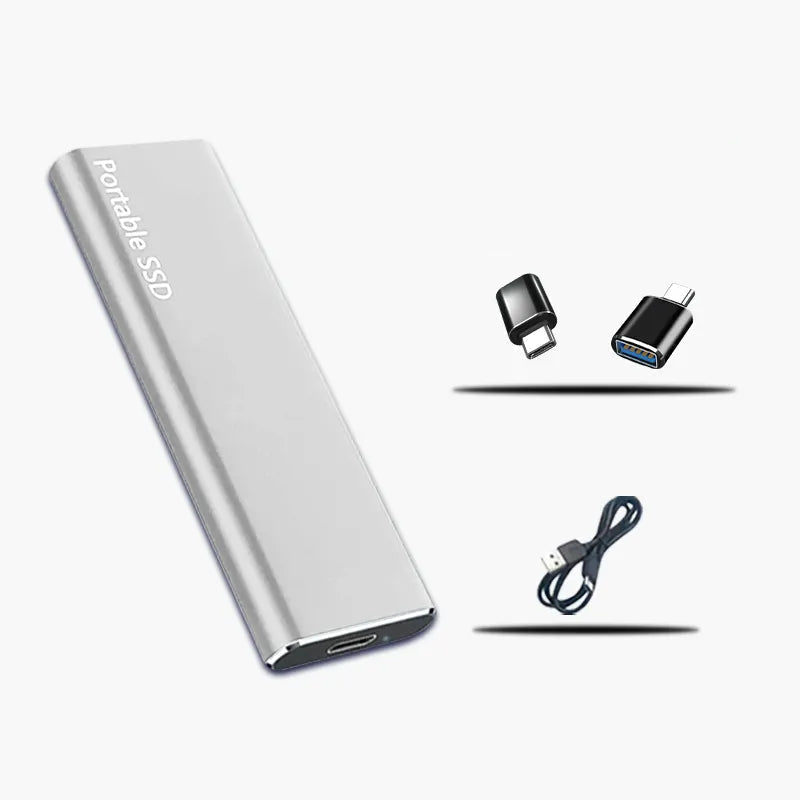 4TB External Hard Drive USB-C Portable Storage for PC, Mac & Android | High-Speed Data Backup for Laptop, Tablet & Smartphone | Plug and