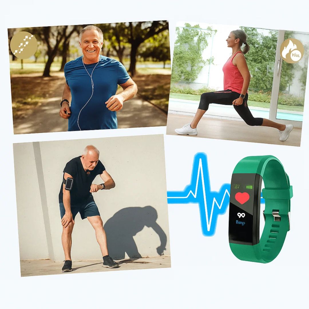 Série ElderCare | Montre connectée avec suivi de santé et géolocalisation GPS | Sécurité renforcée pour les seniors