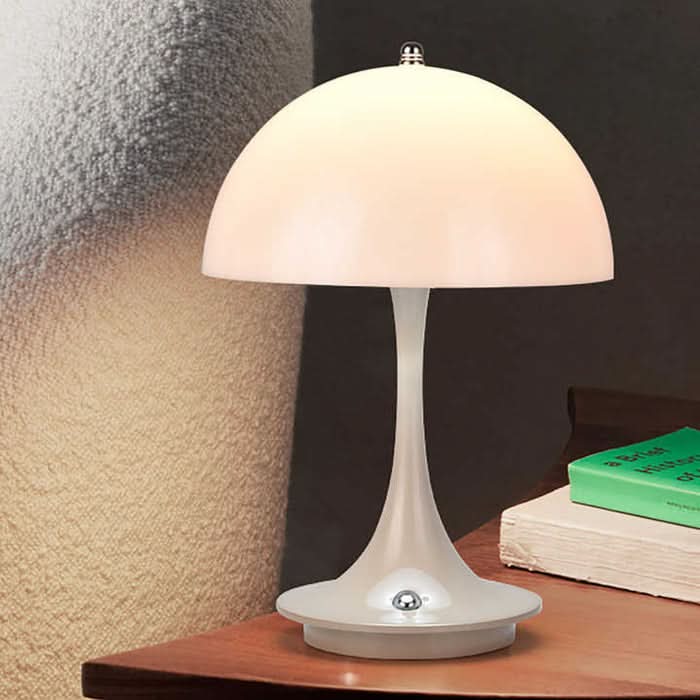 Electaura | Cordless LED Table Lamp with Adjustable Brightness | Scandinavian Minimalist Design for Versatile Lighting