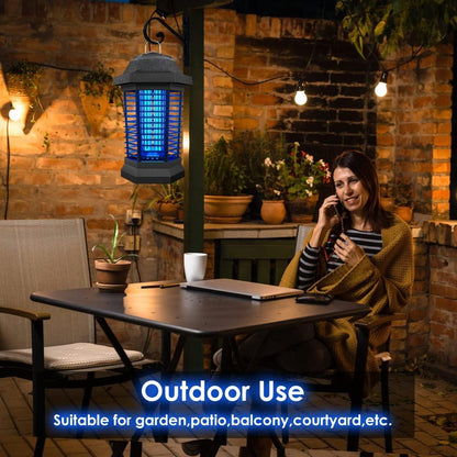 Electric Bug Zapper | High-Voltage Insect Killer with Wide Coverage | Non-Toxic Solution for Home Protection