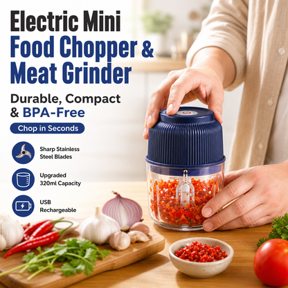 PREPPULSE – Mini Food Chopper for Fast and Convenient Meal Prep