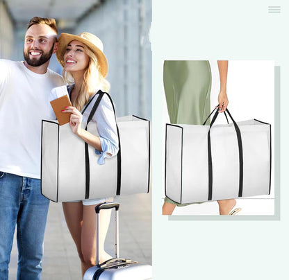 Housse à vêtements pour le voyage, housse pour robe de mariée extra large avec poches zippées, housse de protection imperméable pour robe de mariée