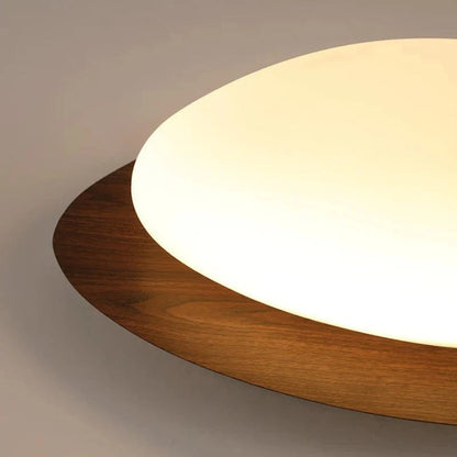 Elegant LED Flush Mount Ceiling Light – Minimalist Cloud Design with Adjustable Brightness for Modern Home Decor