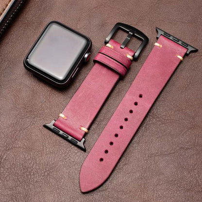 Bracelet en cuir pour Apple Watch, bracelet pour Apple Watch Ultra 49 mm et 45 mm, bracelet de remplacement pour iWatch