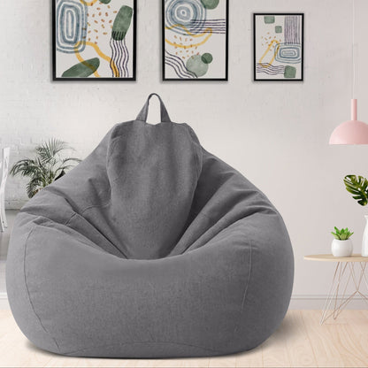 Elegant Linen Bean Bag Cover | Ergonomic Design for Personalized Comfort