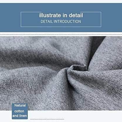 Elegant Linen Bean Bag Cover | Ergonomic Design for Personalized Comfort