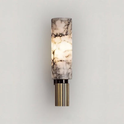 Elegant Marble Wall Lamp with Integrated LED Light – Modern Design for Stylish Interiors