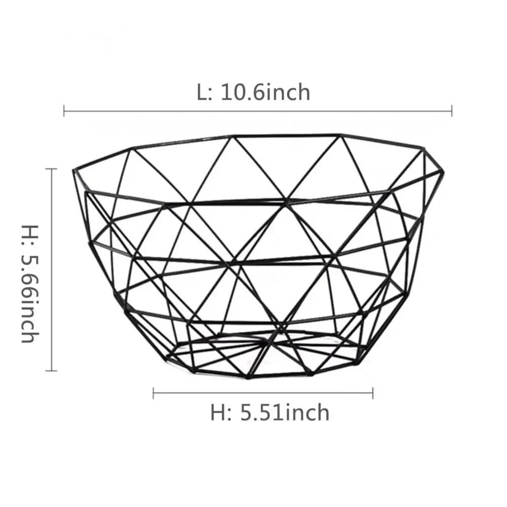 FRUITNEST – Metal Fruit Storage Basket