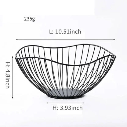 FRUITNEST – Metal Fruit Storage Basket