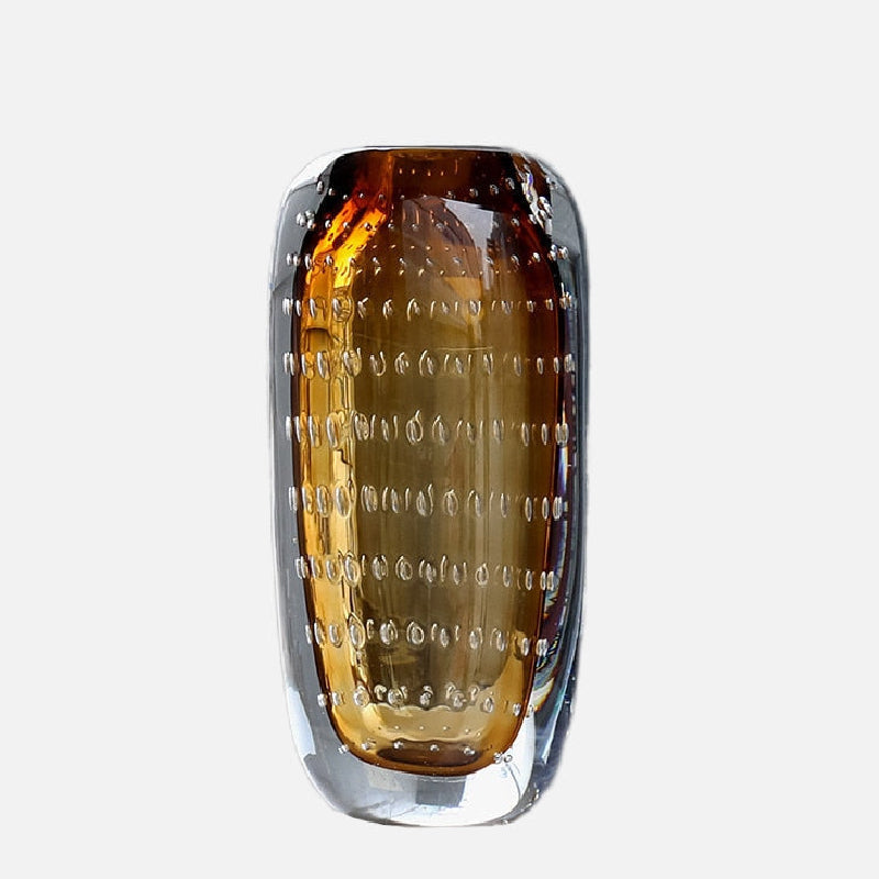 Elegant Murano Glass Vase – Timeless Design for Home Décor