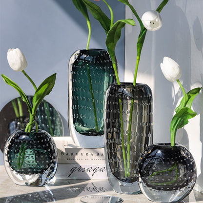 Elegant Murano Glass Vase – Timeless Design for Home Décor