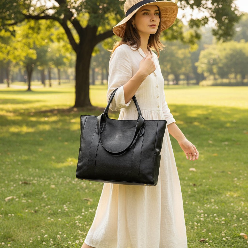 Chic Vintage PU Leather Crossbody Bag – Roomy Sections for Daily Use