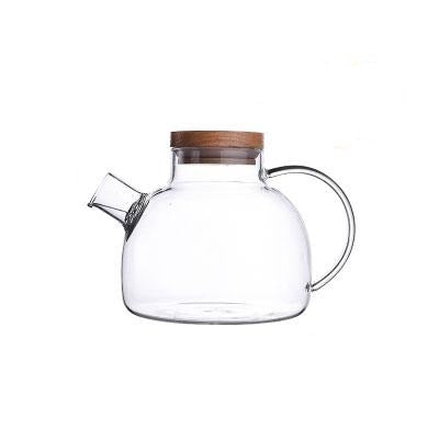 Service à thé élégant de style scandinave avec plateau en chêne et chauffe-théière | Service à thé pour adultes, idéal pour les boissons chaudes et froides
