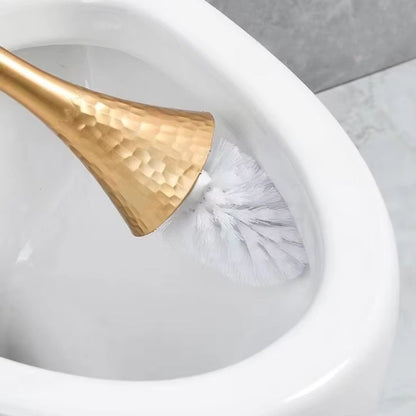 Elegant Toilet Brush with Ergonomic Handle and Discreet Storage Stand – High-Quality ABS Design