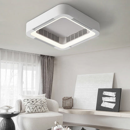 Elegant | Modern Ceiling Fan with LED Lighting & Chandelier Design for Stylish Airflow