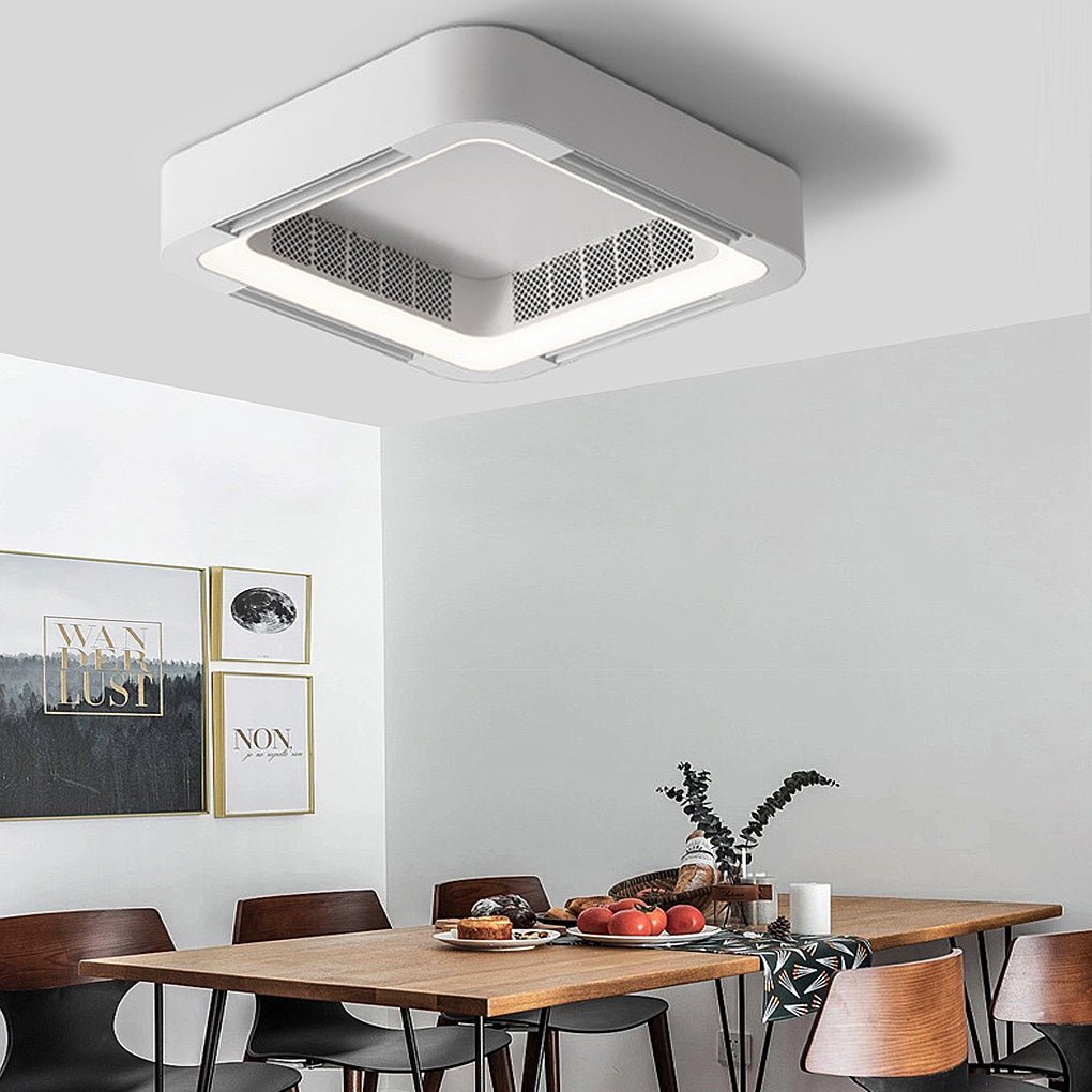 Elegant | Modern Ceiling Fan with LED Lighting & Chandelier Design for Stylish Airflow