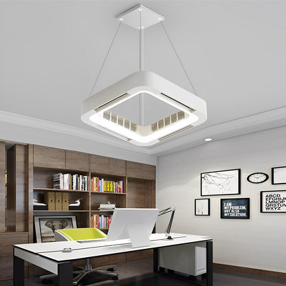 Elegant | Modern Ceiling Fan with LED Lighting & Chandelier Design for Stylish Airflow