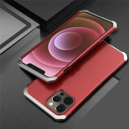 Reinforced Metal Frame iPhone Case with Camera Shield & Drop Protection for 14/15/16 Series