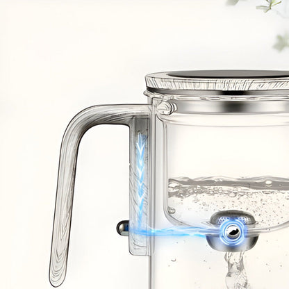 Elysian Glass Teapot with Infuser - Borosilicate, Elegant Design