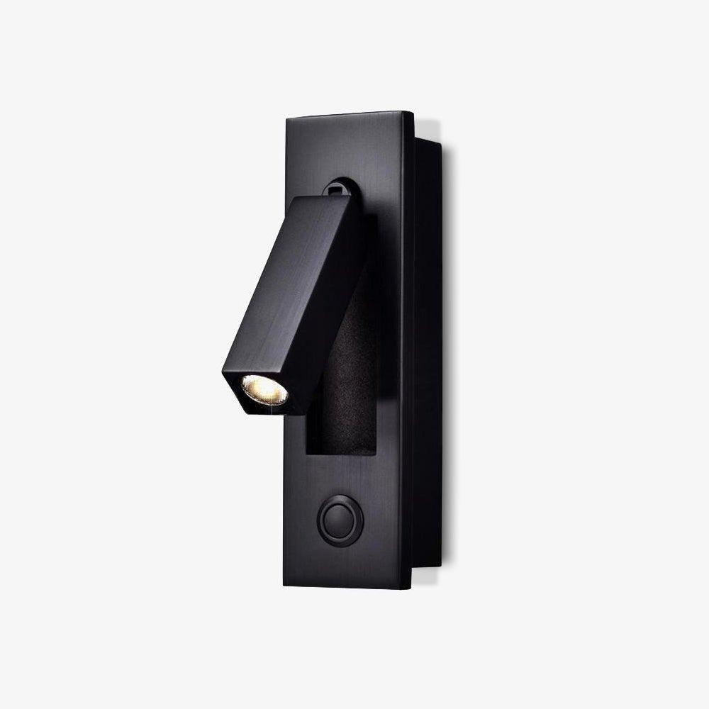 Adjustable Reading Sconce Wall-Mount Aluminum Task Light for Bedside & Study
