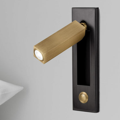 Adjustable Reading Sconce Wall-Mount Aluminum Task Light for Bedside & Study