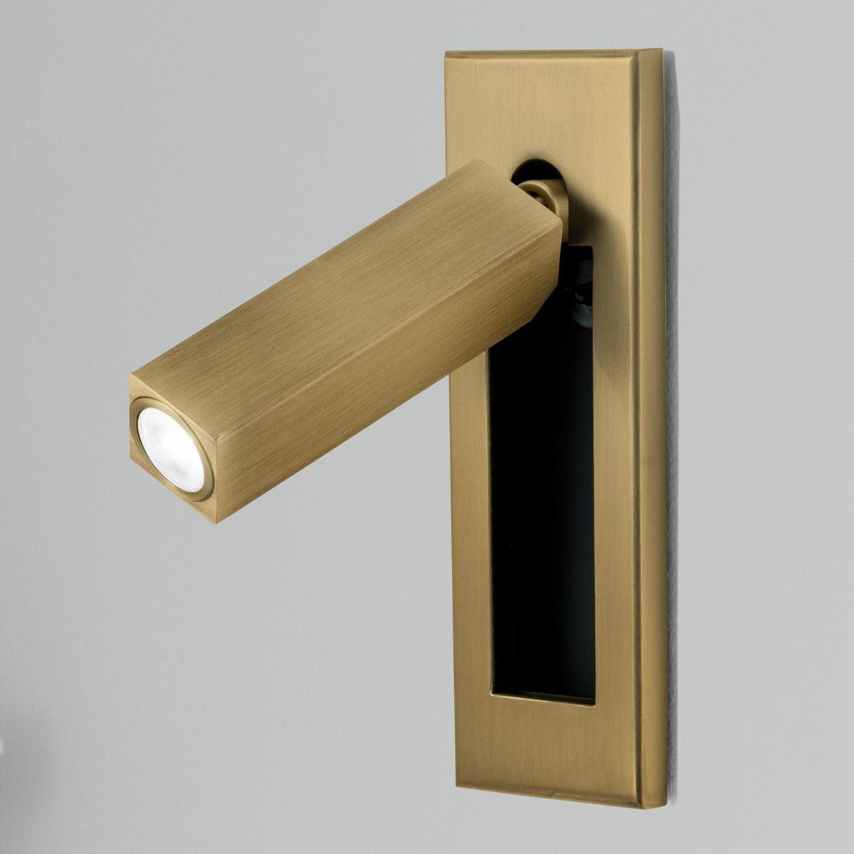 Adjustable Reading Sconce Wall-Mount Aluminum Task Light for Bedside & Study