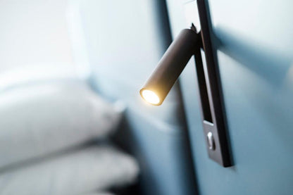 Adjustable Reading Sconce Wall-Mount Aluminum Task Light for Bedside & Study