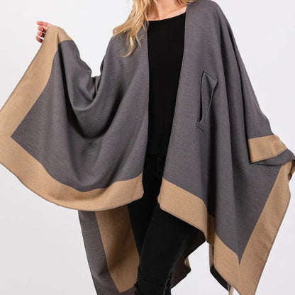 Châle Emiree - Mélange coton et microfibre, léger et respirant